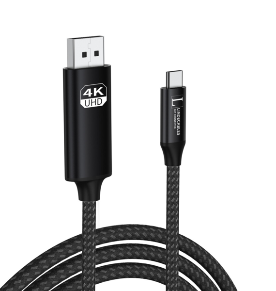 LindeCables -  1 meter - Sort