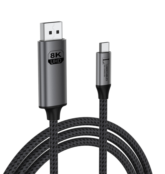 LindeCables - 1.8 meter - Grå