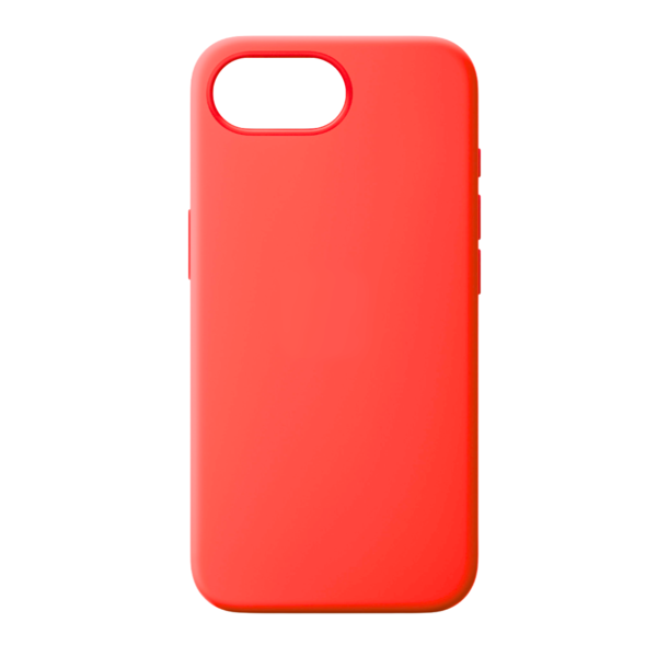 LindeCovers iPhone 16e - Silikonecover 65 Pink Orange