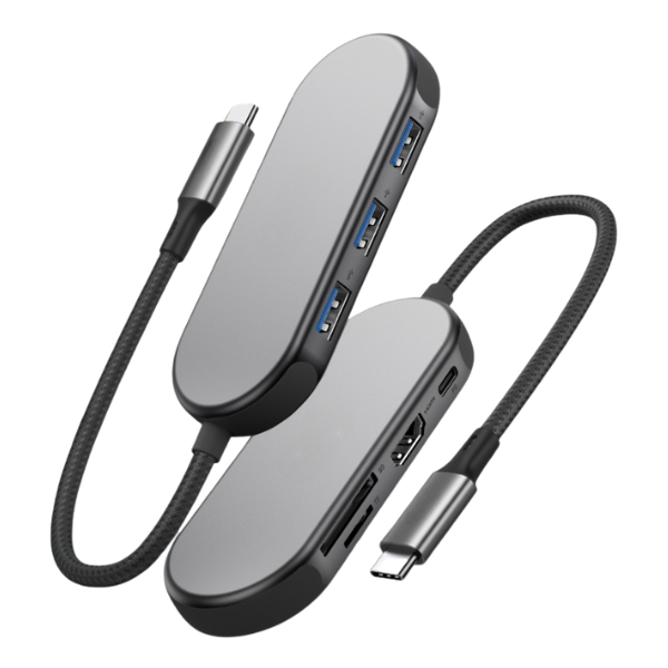 LindeCables USB-C 7-i-1 Hub – Core