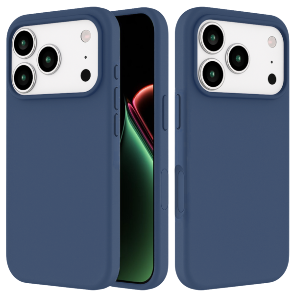LindeCovers iPhone 17 Pro - Silikonecover 57 Ice Ocean Blue