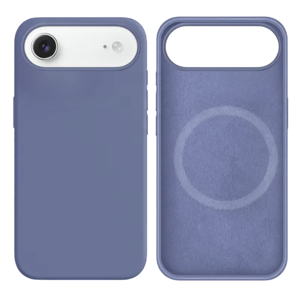 LindeCovers iPhone Air Silikonecover - MagSafe Kompatibel 46 Lavender Gray