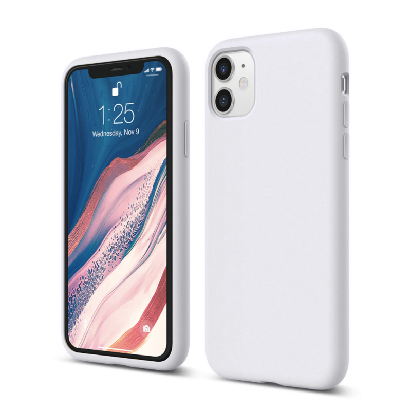 LindeCovers iPhone 11 - Silikonecover 9 White