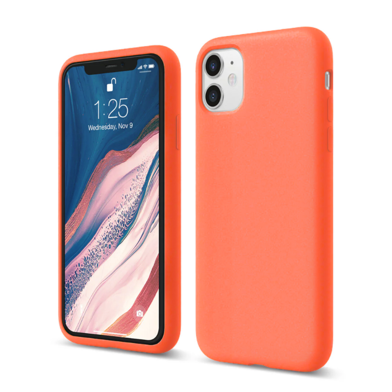 LindeCovers iPhone 11 - Silikonecover 42 New Peach