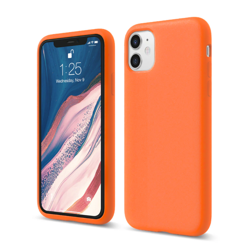LindeCovers iPhone 11 - Silikonecover 56 Papaya