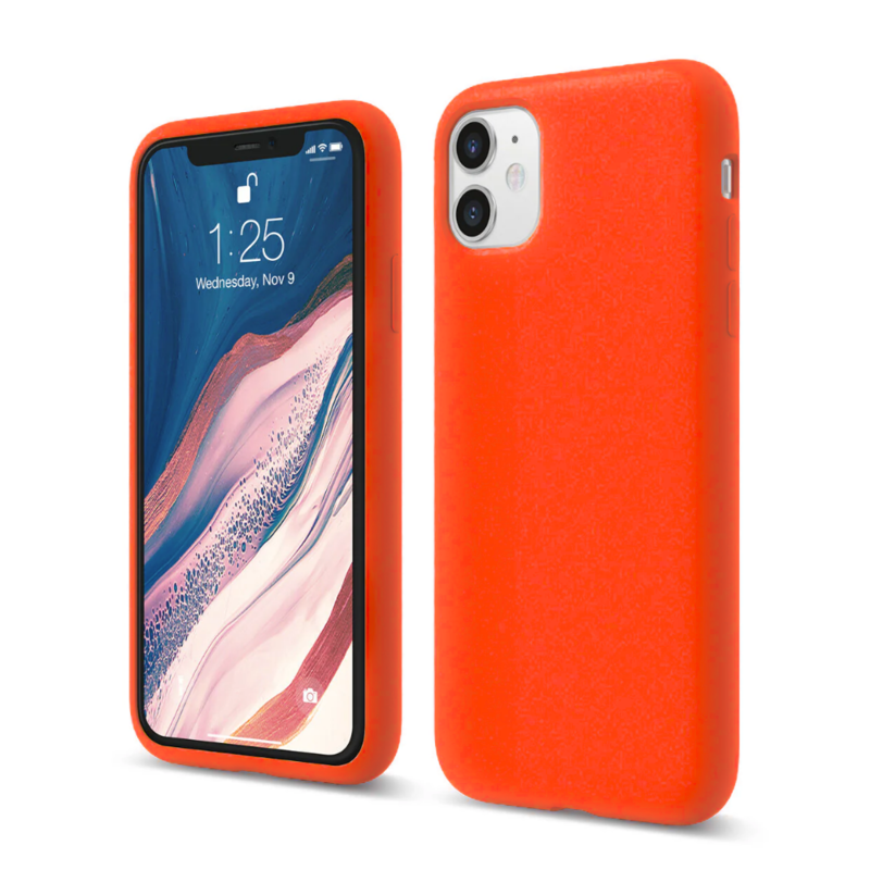 LindeCovers iPhone 11 - Silikonecover 13 Orange