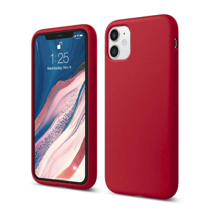 LindeCovers iPhone 11 - Silikonecover 36 Rose Red