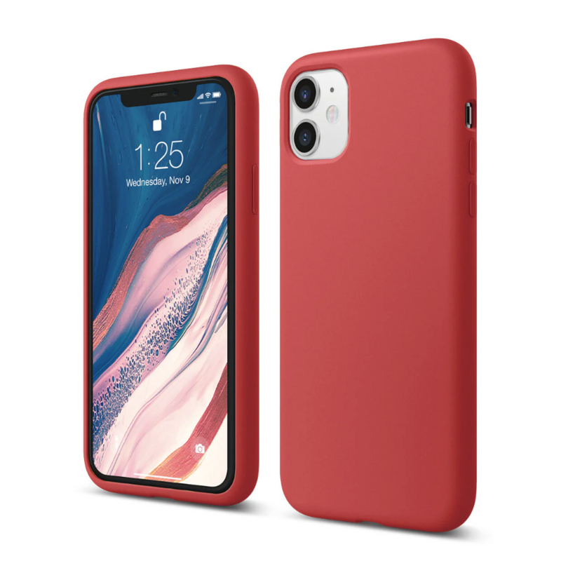 LindeCovers iPhone 11 - Silikonecover 25 Camellia Red