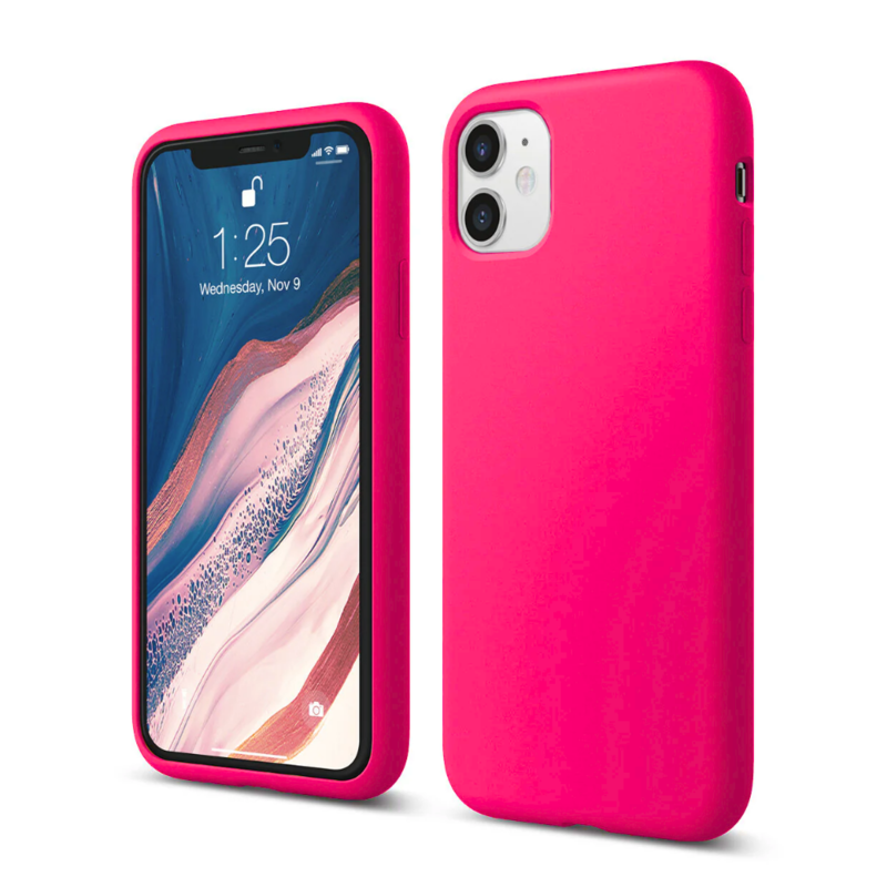 LindeCovers iPhone 11 - Silikonecover 47 Fluorescent
