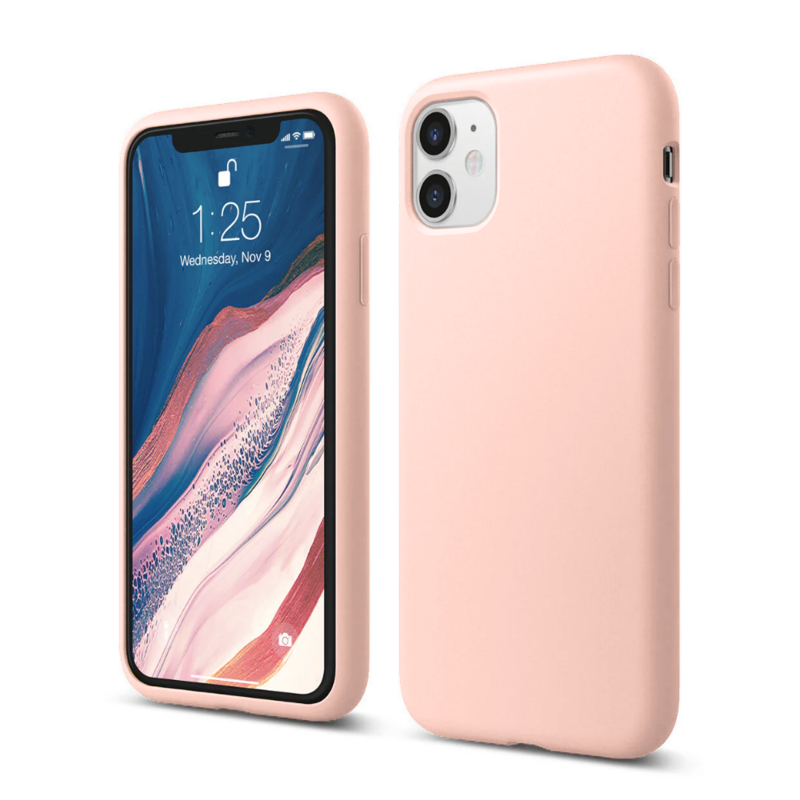 LindeCovers iPhone 11 - Silikonecover 19 Pink Sand