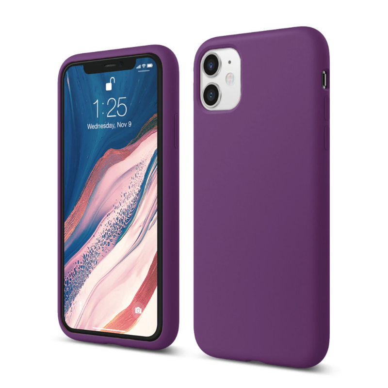 LindeCovers iPhone 11 - Silikonecover 45 Purple