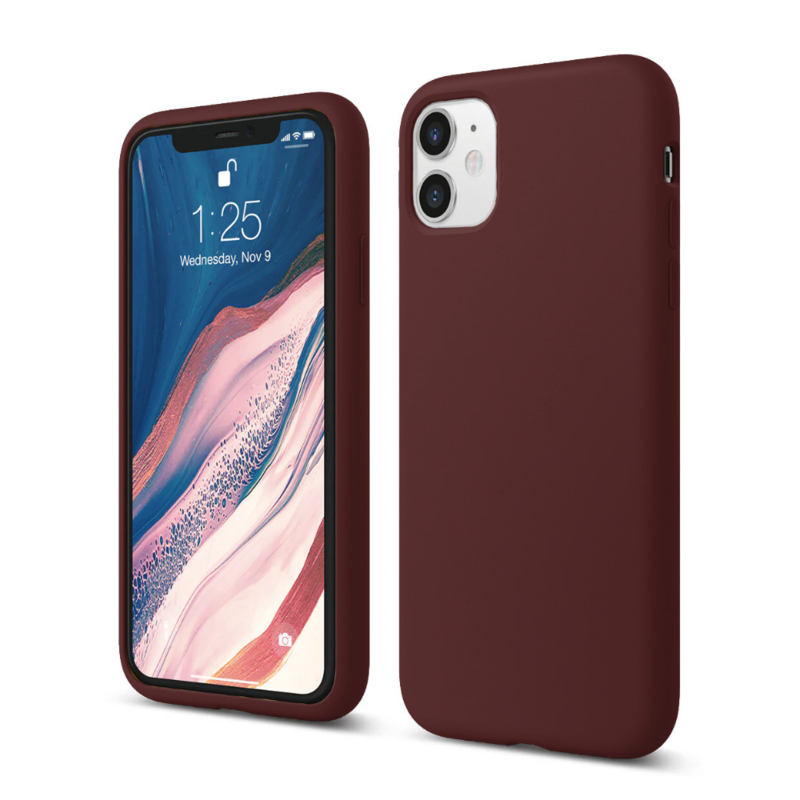 LindeCovers iPhone 11 - Silikonecover 67 Plum
