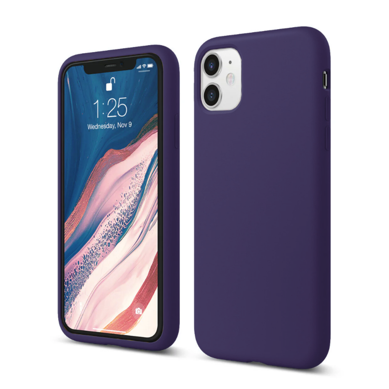 LindeCovers iPhone 11 - Silikonecover 71 Amethyst