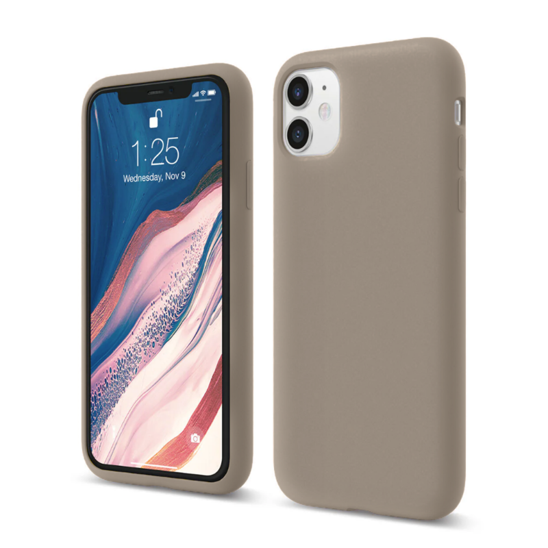 LindeCovers iPhone 11 - Silikonecover 23 Pebble