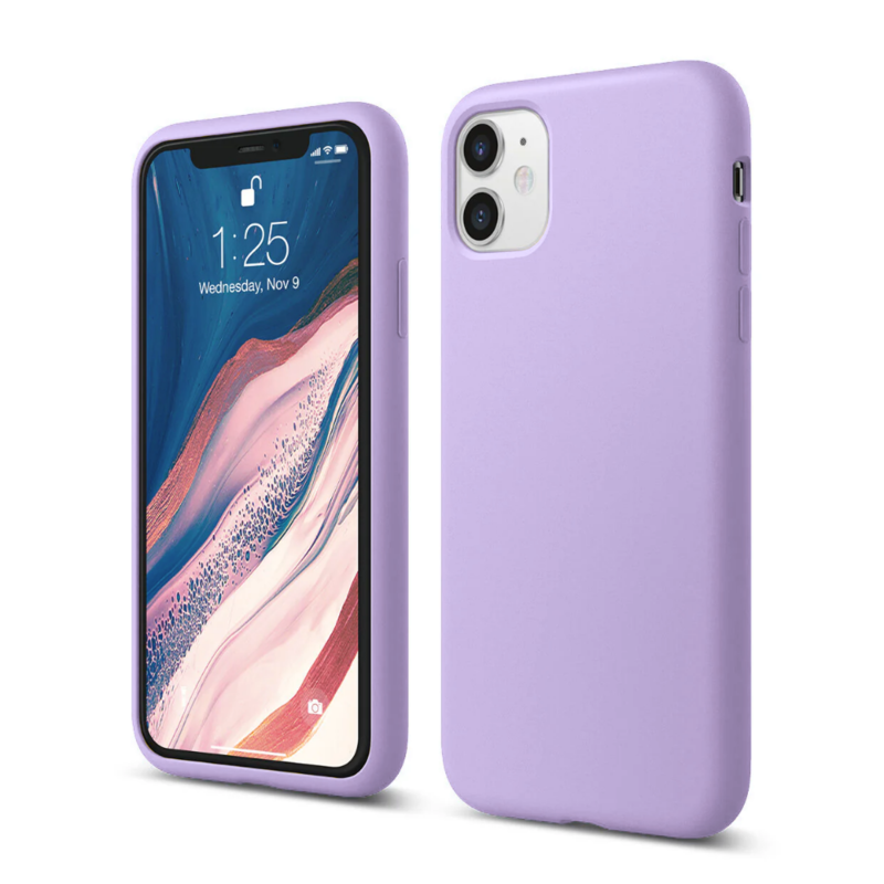 LindeCovers iPhone 11 - Silikonecover 76 Lilac