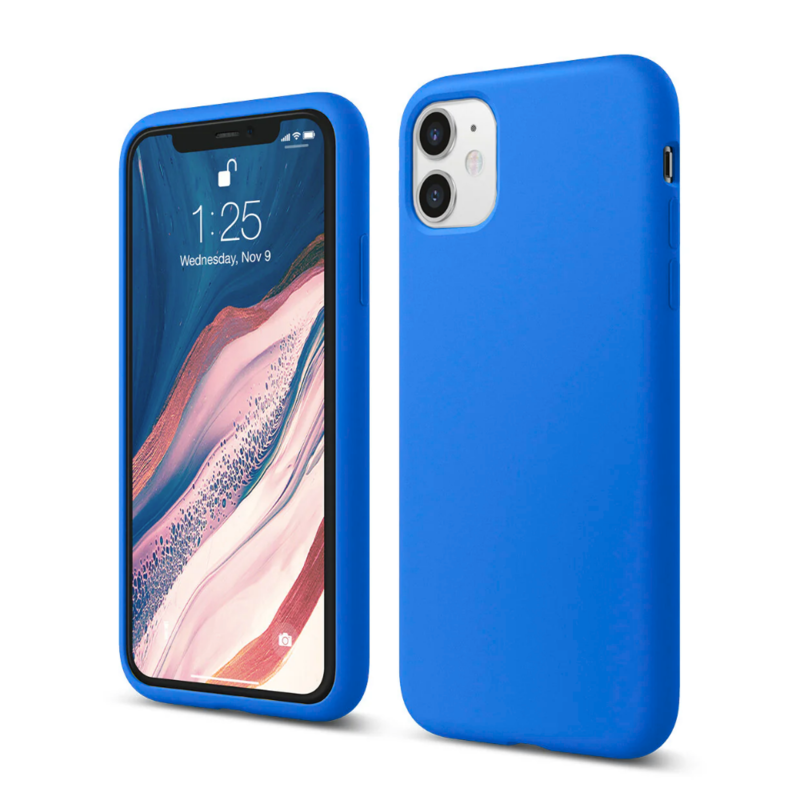 LindeCovers iPhone 11 - Silikonecover 70 Mediterranean Blue