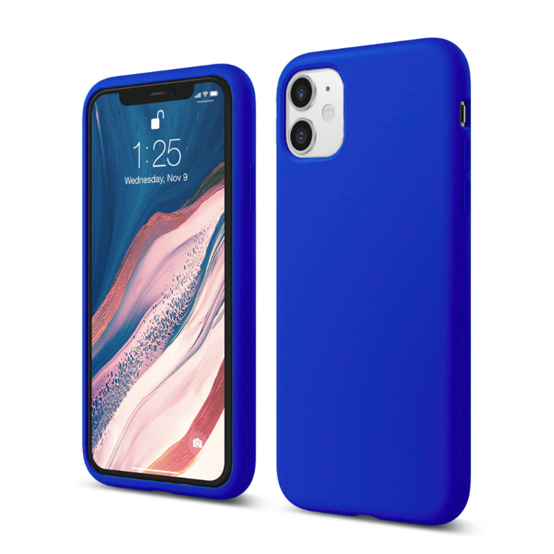 LindeCovers iPhone 11 - Silikonecover 40 Gemstone Blue