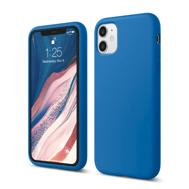 LindeCovers iPhone 11 - Silikonecover 38 Cowboy Blue