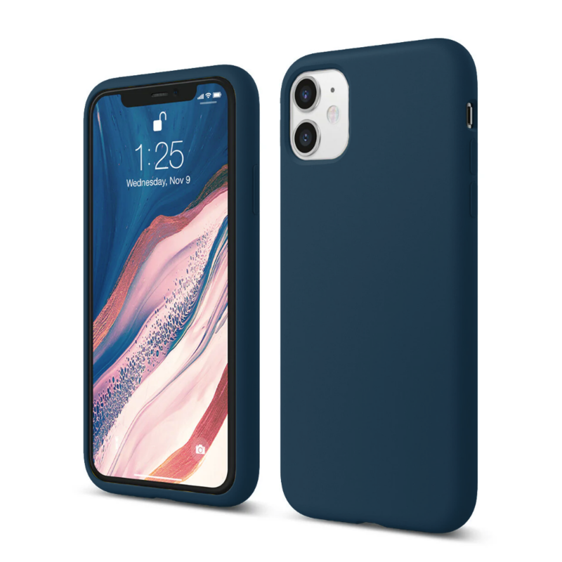 LindeCovers iPhone 11 - Silikonecover 35 Starry Blue
