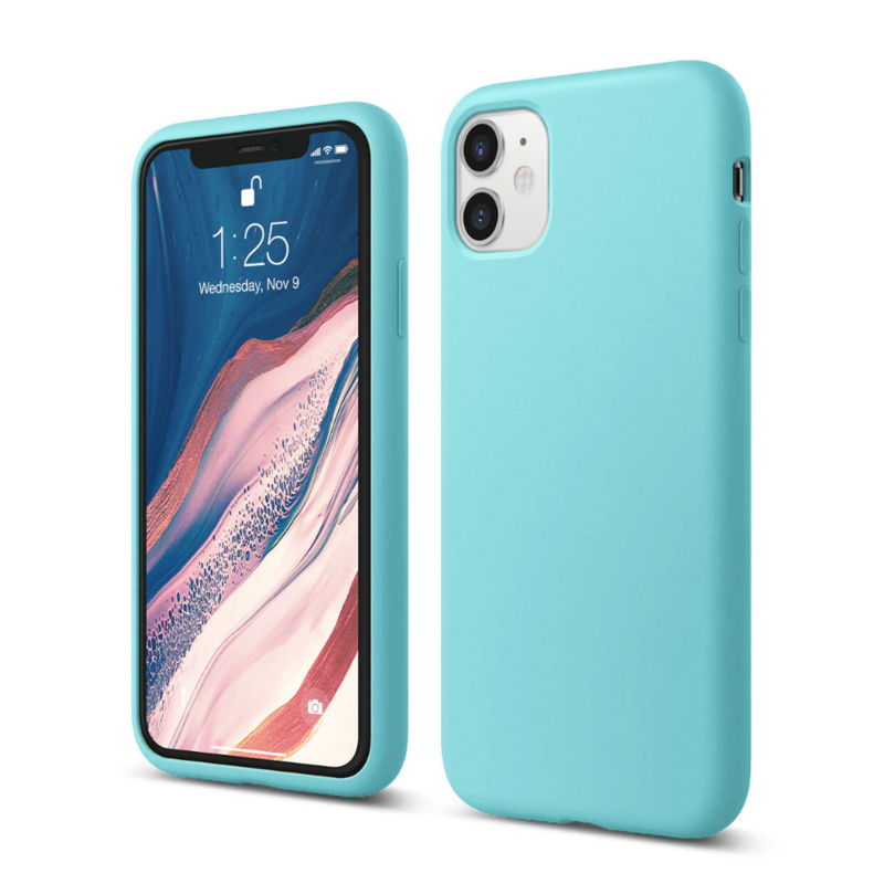 LindeCovers iPhone 11 - Silikonecover 44 Blue Sea