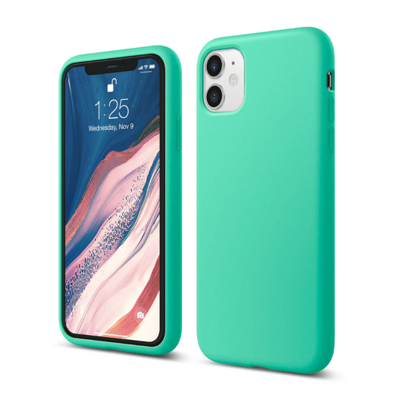 LindeCovers iPhone 11 - Silikonecover 50 Rehmannia Green