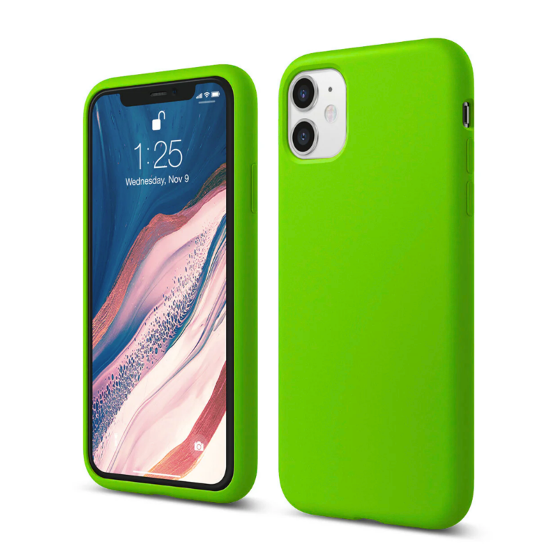 LindeCovers iPhone 11 - Silikonecover 31 Dark Green