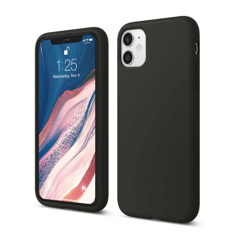 LindeCovers iPhone 11 - Silikonecover 34 Olive