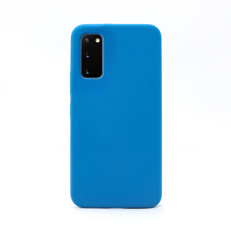 LindeCovers Samsung Galaxy S20/S11E - Silikonecover 10 Light Blue