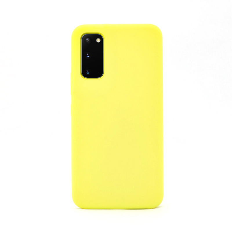 LindeCovers Samsung Galaxy S20/S11E - Silikonecover 6 Yellow
