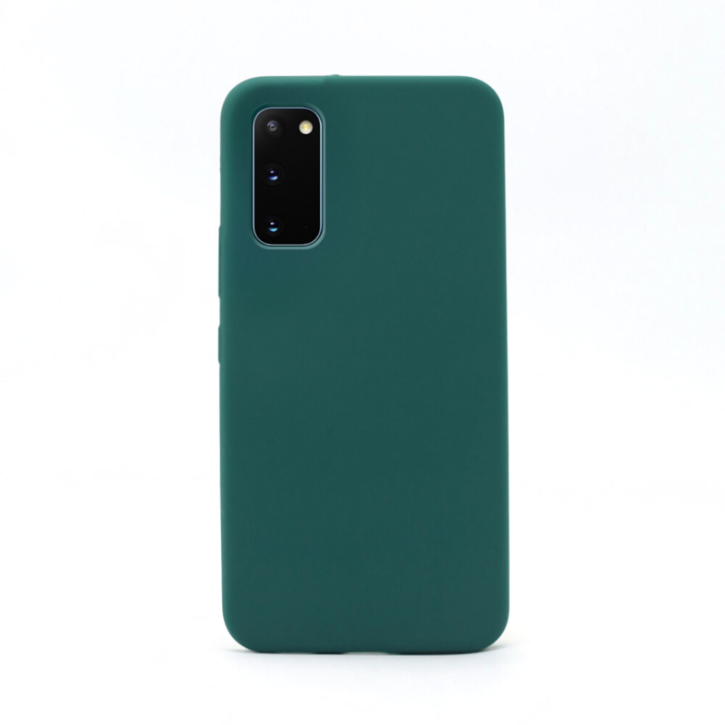 LindeCovers Samsung Galaxy S20/S11E - Silikonecover 22 Dark Green
