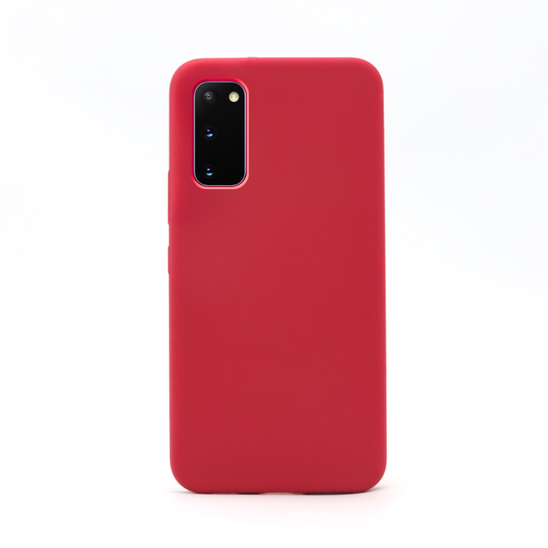 LindeCovers Samsung Galaxy S20/S11E - Silikonecover 15 Rose-Carmine