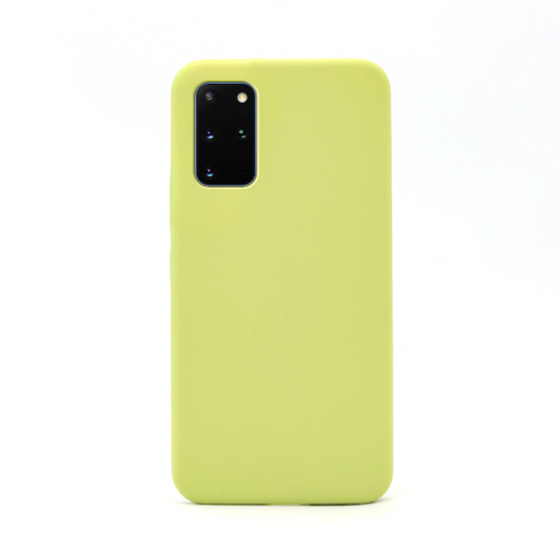 LindeCovers Samsung Galaxy S20 Plus/S11 - Silikonecover 20 Fluorescent Green
