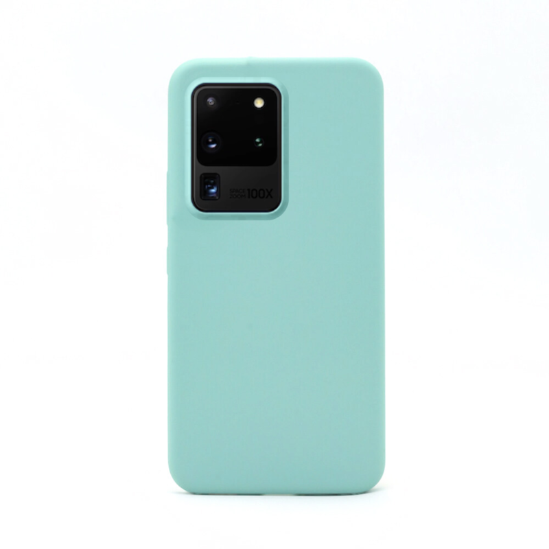 LindeCovers Samsung Galaxy S20 Ultra/S11 Plus - Silikonecover 2 Pale Green
