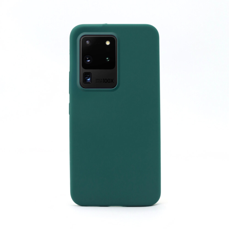 LindeCovers Samsung Galaxy S20 Ultra/S11 Plus - Silikonecover 22 Dark Green