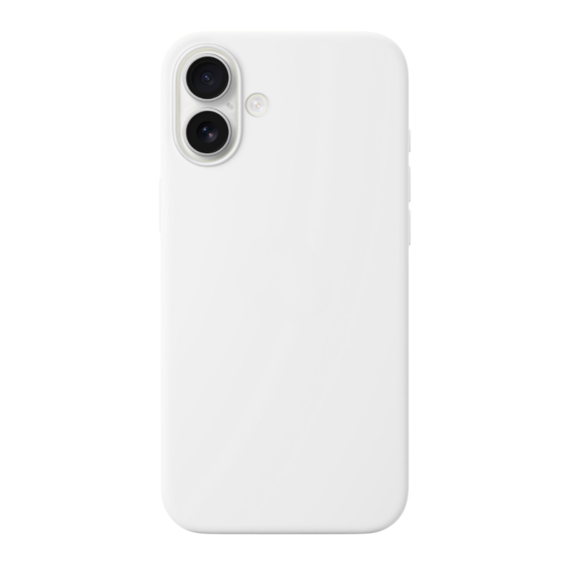 LindeCovers iPhone 16 - Silikonecover 9 White LindeCovers iPhone 16 - Silikonecover 9 White