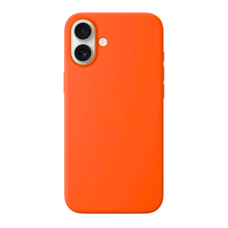 LindeCovers iPhone 16 - Silikonecover 66 Golden Orange LindeCovers iPhone 16 - Silikonecover 66 Golden Orange