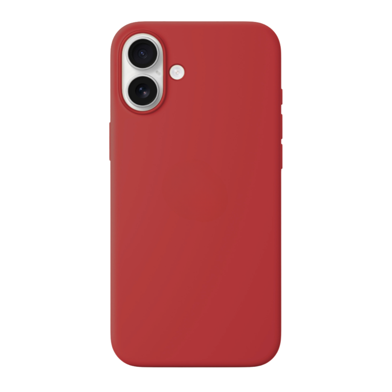 LindeCovers iPhone 16 - Silikonecover 25 Camellia Red LindeCovers iPhone 16 - Silikonecover 25 Camellia Red