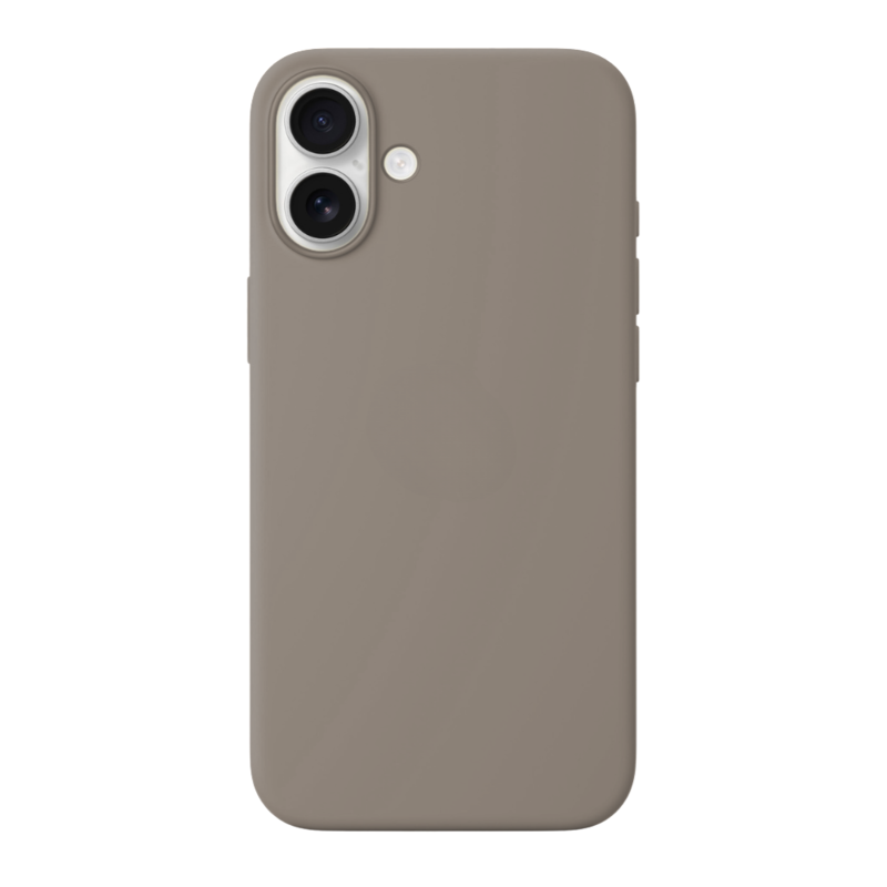 LindeCovers iPhone 16 - Silikonecover 23 Pebble LindeCovers iPhone 16 - Silikonecover 23 Pebble