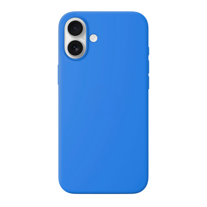 LindeCovers iPhone 16 - Silikonecover 3 Deep Lake Blue LindeCovers iPhone 16 - Silikonecover 3 Deep Lake Blue
