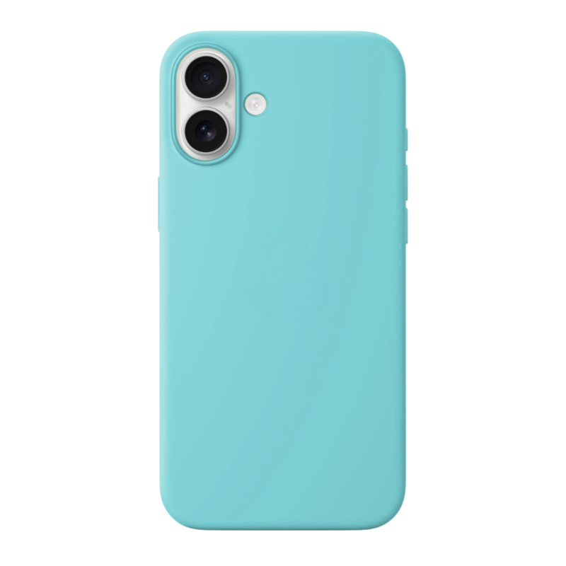 LindeCovers iPhone 16 - Silikonecover 21 Ice Aquamarine LindeCovers iPhone 16 - Silikonecover 21 Ice Aquamarine