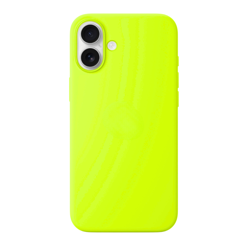 LindeCovers iPhone 16 - Silikonecover 60 Fluorescent Green LindeCovers iPhone 16 - Silikonecover 60 Fluorescent Green