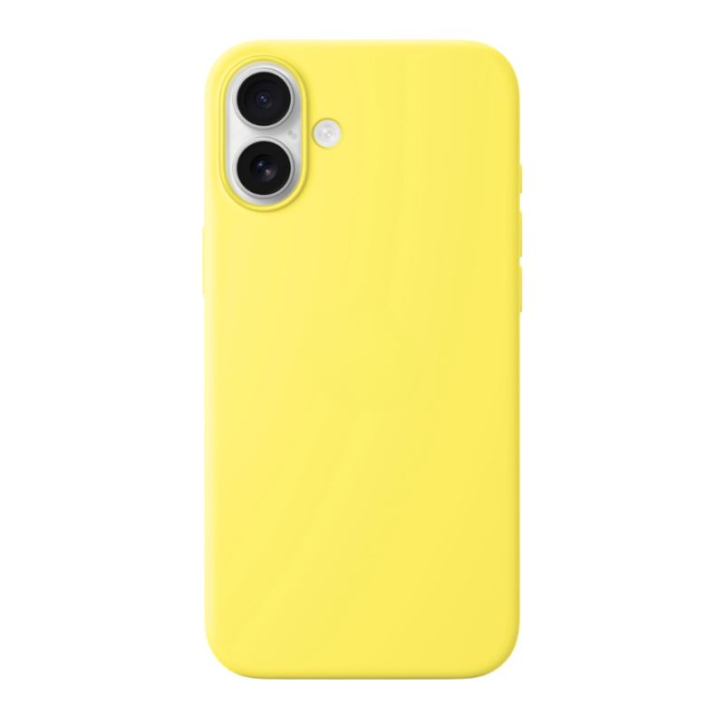 LindeCovers iPhone 16 - Silikonecover 37 Lemon Yellow LindeCovers iPhone 16 - Silikonecover 37 Lemon Yellow