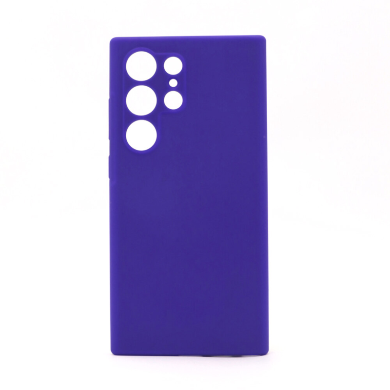LindeCovers Samsung Galaxy S25 Ultra - Silikonecover 7 Deep Purple