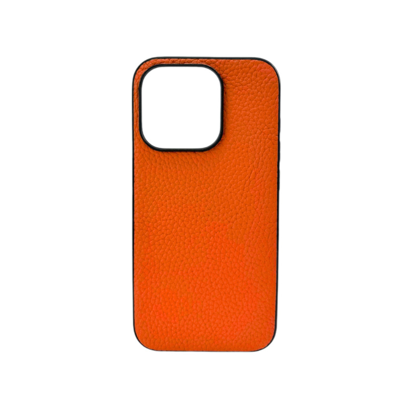 LindeCovers iPhone 11 Pro - Ægte Læder Bagside Cover Orange LindeCovers iPhone 11 Pro - Ægte Læder Bagside Cover Orange