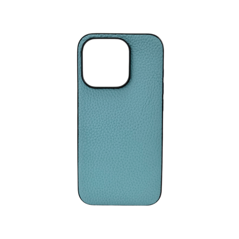 LindeCovers iPhone 11 Pro - Ægte Læder Bagside Cover Blue Green LindeCovers iPhone 11 Pro - Ægte Læder Bagside Cover Blue Green