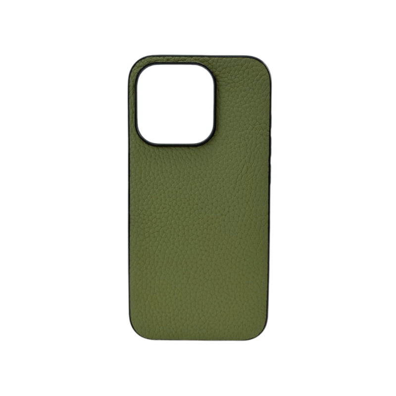 LindeCovers iPhone 11 Pro - Ægte Læder Bagside Cover Green LindeCovers iPhone 11 Pro - Ægte Læder Bagside Cover Green