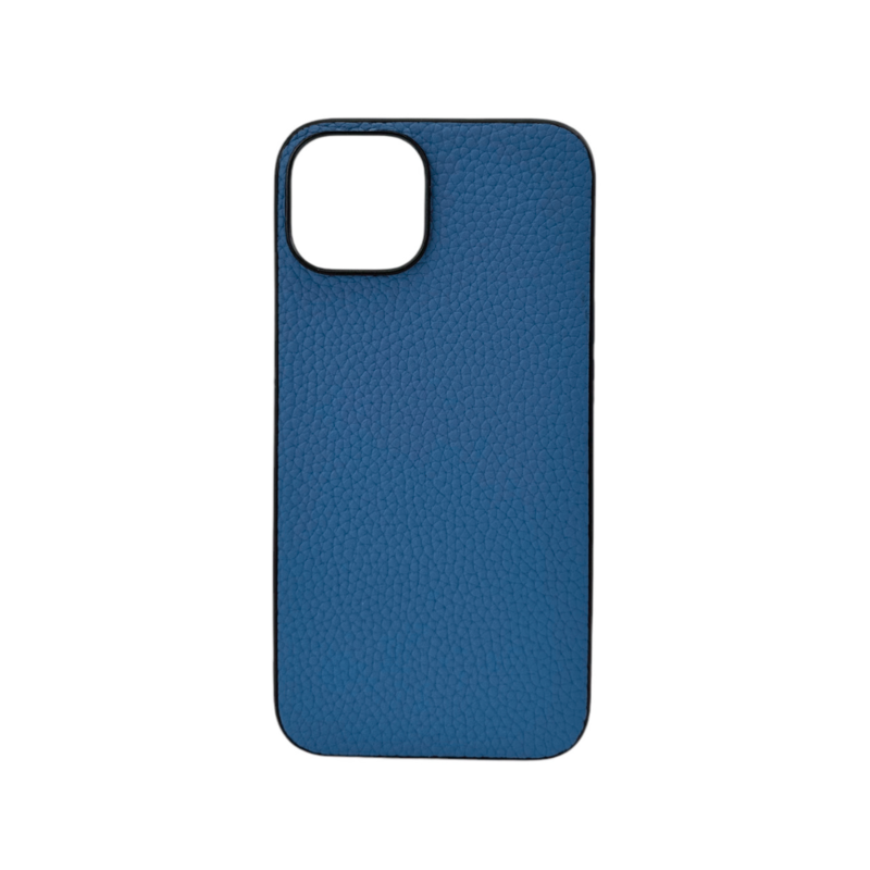 LindeCovers iPhone 15 - Ægte Læder Bagside Cover Blue LindeCovers iPhone 15 - Ægte Læder Bagside Cover Blue
