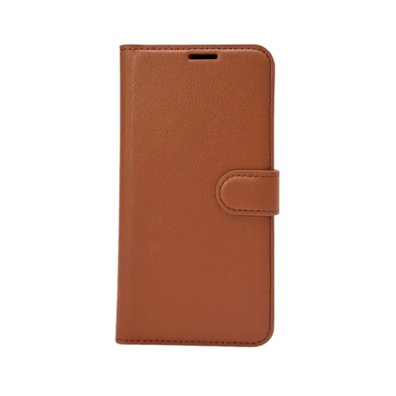 LindeCovers Xiaomi 13 Pro - PU Litchi Læder Flip Cover 9 Brown