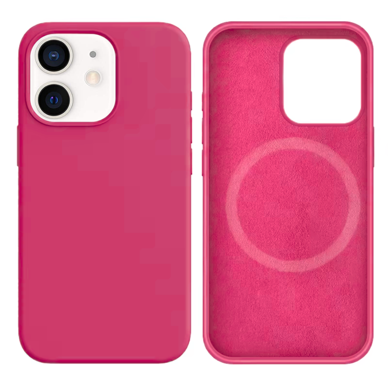 LindeCovers iPhone 12 Mini Silikonecover - MagSafe Kompatibel 54 Dragon Fruit Color
