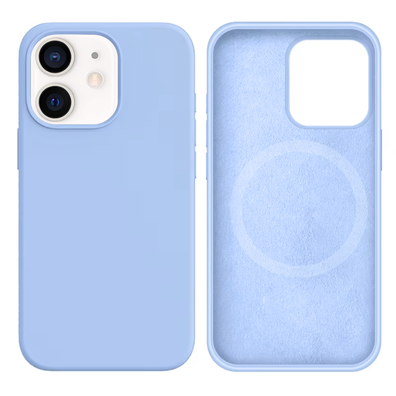 LindeCovers iPhone 12 Mini Silikonecover - MagSafe Kompatibel 5 Lilac Purple